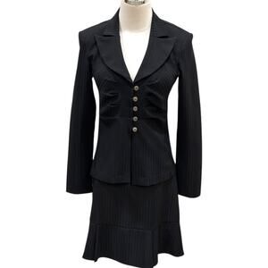 Y2k Ruby Rox Preppy Blazer & Skirt Suite